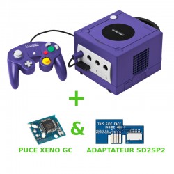 Gamecube dézonée (REGION FREE) - Puce Xeno GC installée