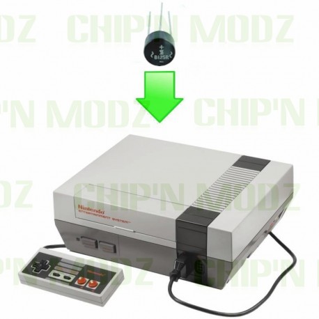 Réparation Alimentation carte mère Nintendo NES (Pont de diode)