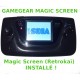 Gamegear "Mod LCD McWill" - Condensateurs neufs