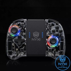 Manettes type "Joy-con" Pro Transparent Nyxi Gaming