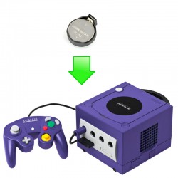 Remplacement pile de sauvegarde GameCube