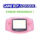 Coque d'origine - GameBoy Advance Rose Translucide - OCASSION (Couleur au choix)
