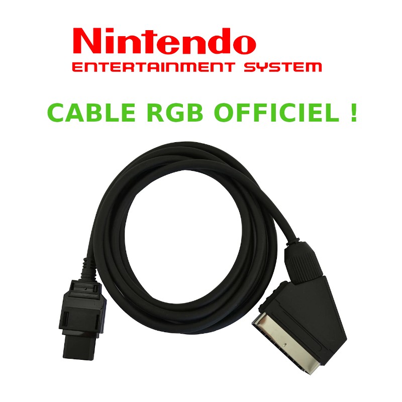 Câble Péritel RGB Officiel Pour Xbox 360 Slim – Idéal Pour Une Image De Qualité !