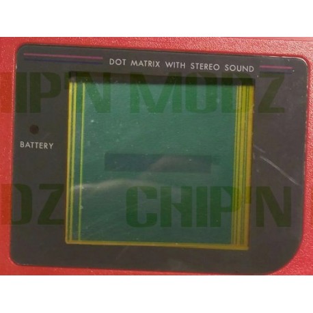 Réparation ligne verticales écran GameBoy DMG-01