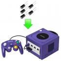 Remplacement condensateurs carte fille (Lecteur) GameCube