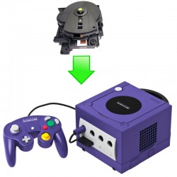 Réparation lecteur complet Gamecube