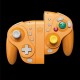 Nyxi Wizard Orange - Manette / Joy-con Nintendo Switch - Style GameCube