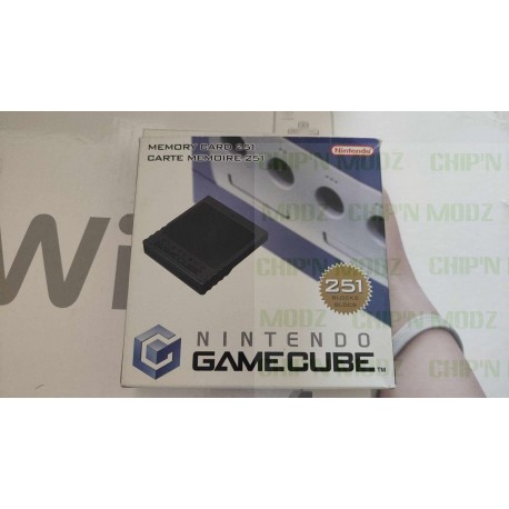 Carte mémoire GameCube Officielle - 251 blocs - En boite