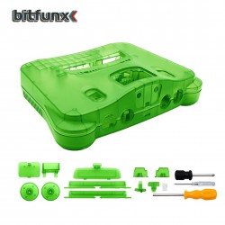 Coque Nintendo 64 - Vert Transparent - NEUVE