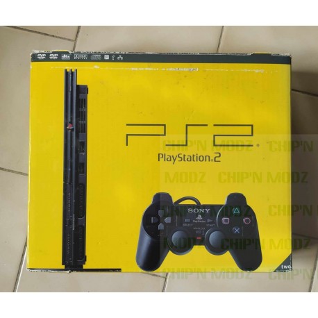 Console Sony Playstation 2 Slim - SCPH-7704 - En boite, complète