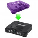 Installation coque custom Nintendo 64