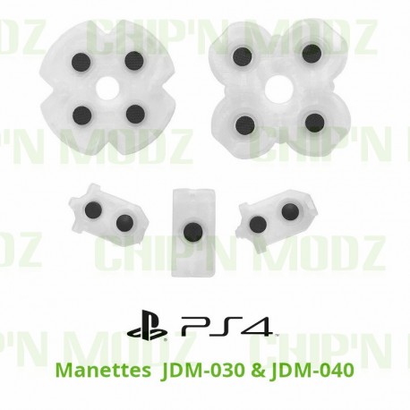 Caoutchoucs contact Boutons - Manette PS4 v2 (JDM-030 / JDM-040)