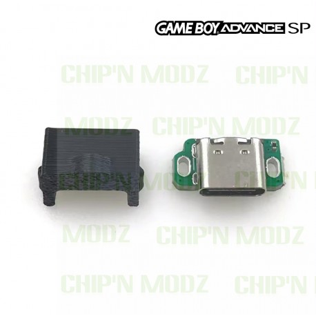Connecteur Charge USB-C - GameBoy Advance SP