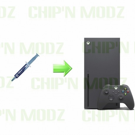 Remplacement pâte thermique Xbox Series X