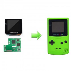Installation écran OLED + coque Gameboy Color
