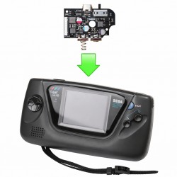 Installation carte Alimentation USB-C - Sega Gamegear