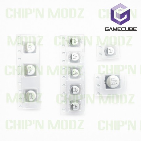 Kit condensateurs - Lecteur GameCube