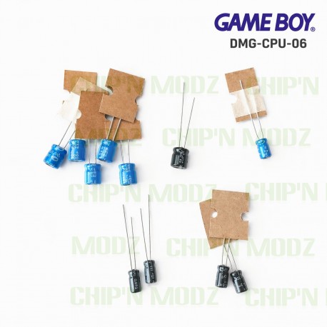 Kit condensateurs carte mère DMG-CPU-06 - GameBoy Original