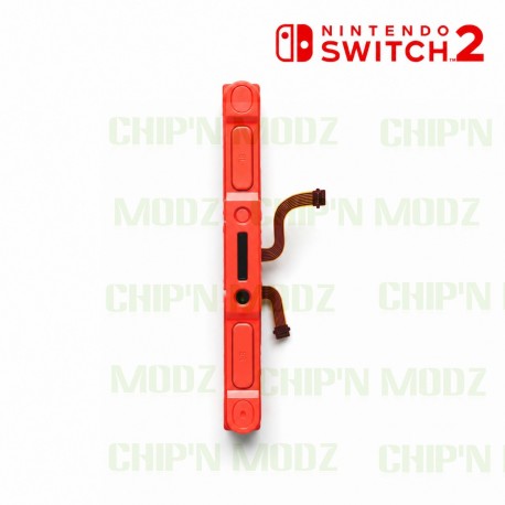 Rail Plastique Joy-con 2 Droit complet, avec nappes de connexion et boutons SL/SR