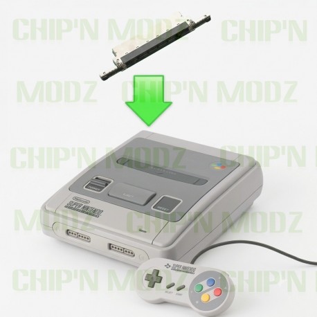 Remplacement connecteur cartouche Super Nintendo