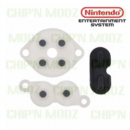 Caoutchoucs contacts boutous Nintendo NES