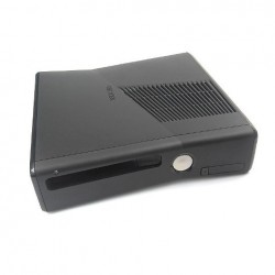 Coque Noire Mate Xbox 360 Slim - reconditionnée