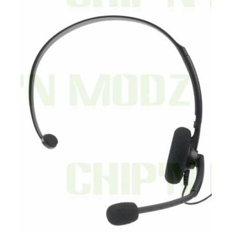 Micro-casque officiel Xbox 360 NOIR