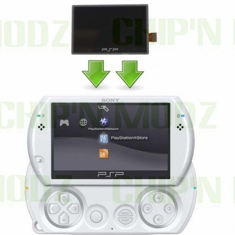 Réparation écran LCD PSP GO