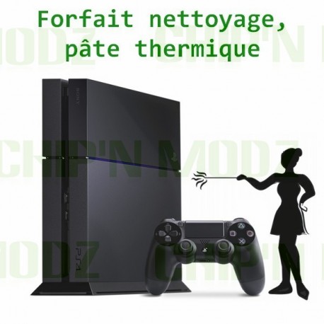 Nettoyage + pâte thermique PS4 à Djibouti