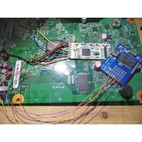 Flash Nand Xbox 360 - Via module SPI